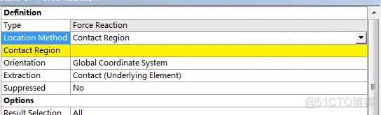 WORKBENCH中查看support的受力、装配体接触面受力的方法_ansys workbench_04